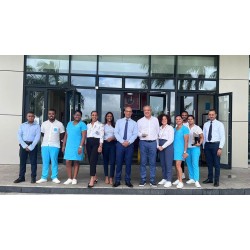 Christian Lefèvre présente « Coquille Bonheur » aux étudiants de « Diploma in Leisure Management » de Polytechnics Mauritius