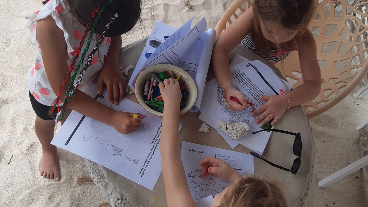 La Pirogue Marine Center à Flic en Flac : 4000m2 en terme de superficie de transplantations de coraux effectuées à ce jour